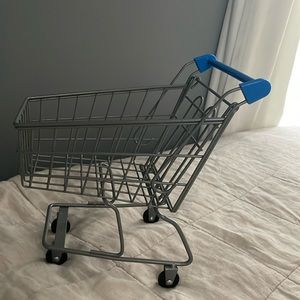 Metal Grocery Cart shopping basket for OG, my life or American girl 18” doll